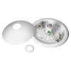 ROVO PC, plafon z czujnikiem ruchu 360st, 2xE27, IP20, CL/2XE27R-2