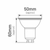 Żarówka LED MR16 GU10 6W 490lm 3000K INQ MR034WW