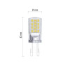 Żarówka LED G9 4W 470lm - 230V 4000K (neutralnie-biała) - ZQ9545 Emos