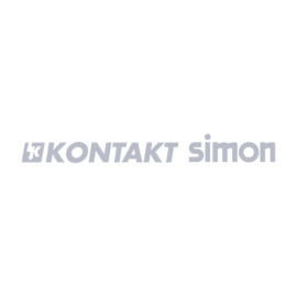TKW6/114 Klawisz pojedynczy z piktogramem schody do: SW6M, Jasnoszary mat - Simon 55