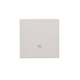 TKW7/143 Klawisz pojedynczy z piktogramem krzyżowym do: SW7M, Aluminium mat - Simon 55
