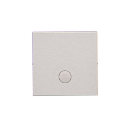 TKW7L/143 Klawisz pojedynczy z oczkiem z piktogramem krzyżowym do: SW7M, Aluminium mat - Simon 55