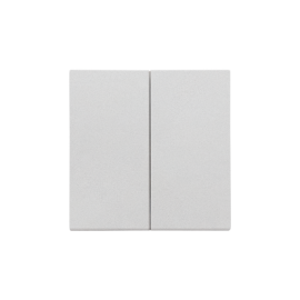 TKZW2/X/143 Klawisz podwójny do: SZP2M, SZW2M, Aluminium mat - Simon 55