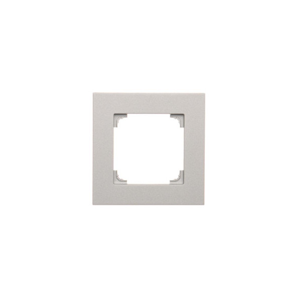 TR1/143 Ramka 1-krotna LINE, Aluminium mat - Simon 55