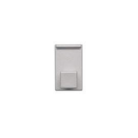 TRLW/143 Wieszak pojedynczy - pasuje do ramek Line, Aluminium mat - Simon 55