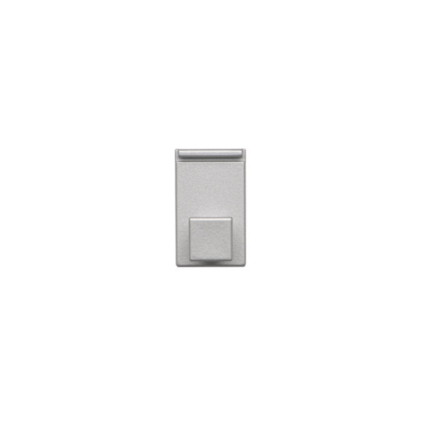 TRLW/143 Wieszak pojedynczy - pasuje do ramek Line, Aluminium mat - Simon 55