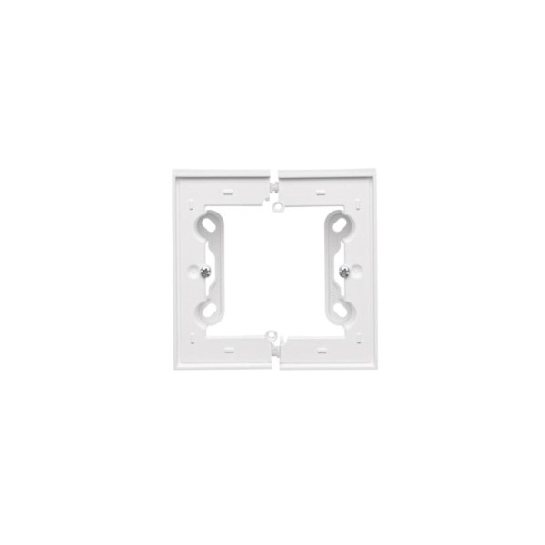 TSC/111 Puszka natynkowa pojedyncza, składana do ramek LINE/DUO – Wysokość: 40 mm. (1 szt. TSC/..   2 elementy), Biały mat -...