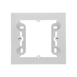 TPN1/143 Puszka natynkowa 1-krotna do ramek LINE/DUO. Wyokość: 40mm, Aluminium mat - Simon 55