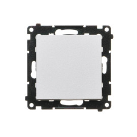 TW7.01/X/143 Łącznik krzyżowy bez piktogramu (moduł) 10 AX, 250 V~, szybkozłącza, Aluminium mat - Simon 55