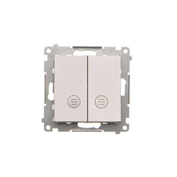 TW5L2.01/143 Łącznik świecznikowy z podświetleniem LED – osobne podświetlenie dla każdego klawisza (moduł) 10 AX, 250 V~,...