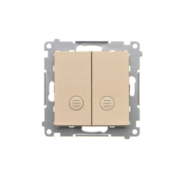 TW5L2.01/144 Łącznik świecznikowy z podświetleniem LED – osobne podświetlenie dla każdego klawisza (moduł) 10 AX, 250 V~,...