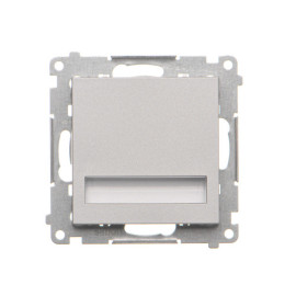 TOS3K.01/143 Oprawa oświetleniowa LED 230 V (0,93 W). Barwa ciepła biała 3100 K, Aluminium mat - Simon 55