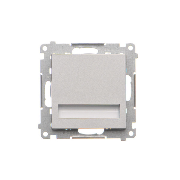 TOS3K.01/143 Oprawa oświetleniowa LED 230 V (0,93 W). Barwa ciepła biała 3100 K, Aluminium mat - Simon 55