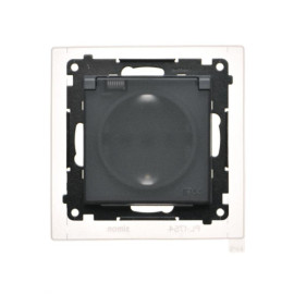 TGSZ1BCZ.01/116A Gniazdo Schuko do wersji IP44 z przesłonami z uszczelką ramki (moduł) 16 A, 250 V~, szybkozłącza. Klapka...
