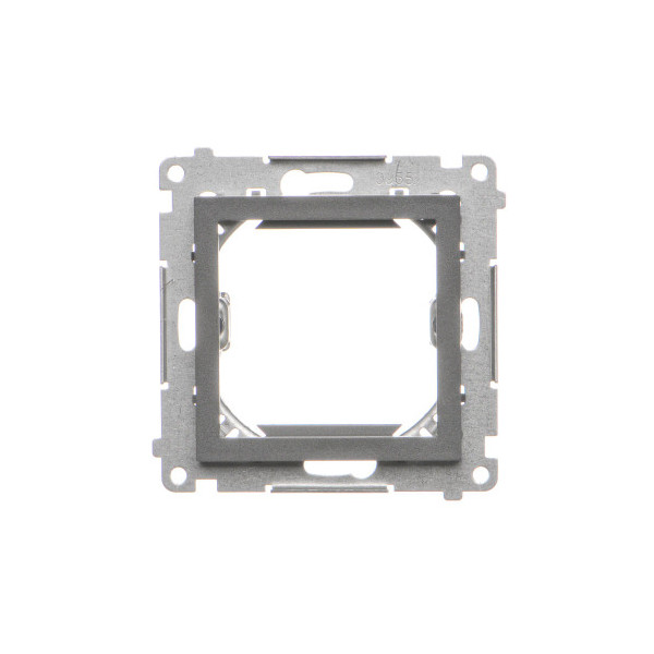 TA45.01/116 Adapter (przejściówka) na osprzęt standardu 45 × 45 mm, Grafitowy mat - Simon 55