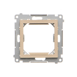TA45.01/144 Adapter (przejściówka) na osprzęt standardu 45 × 45 mm, Szampański mat - Simon 55