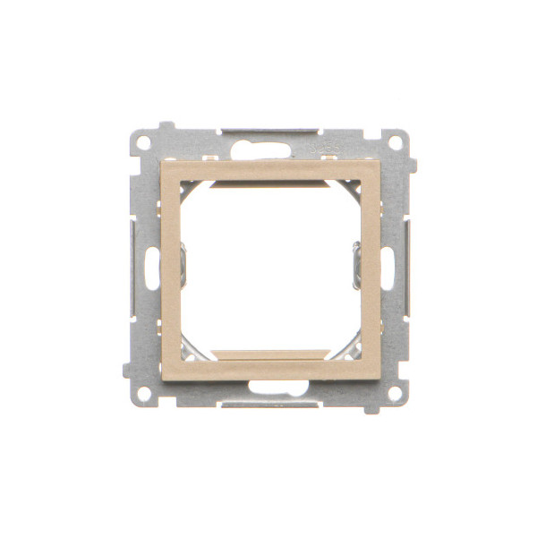 TA45.01/144 Adapter (przejściówka) na osprzęt standardu 45 × 45 mm, Szampański mat - Simon 55