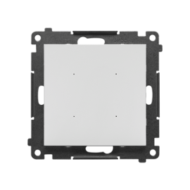 TEW1W.01/114 SWITCH – Sterownik przyciskowy oświetleniowy pojedynczy, sterowany smartfonem (moduł), Jasnoszary mat - Simon 55