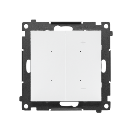 TESL1W.01/111 DIMMER – Ściemniacz do LED ściemnialnych, klawiszowy (moduł), Biały mat - Simon 55
