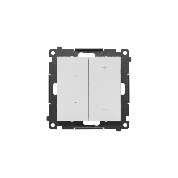 TESW1W.01/114 DIMMER W – Ściemniacz do pasków LED-owych, sterowany smartfonem (moduł), Jasnoszary mat - Simon 55