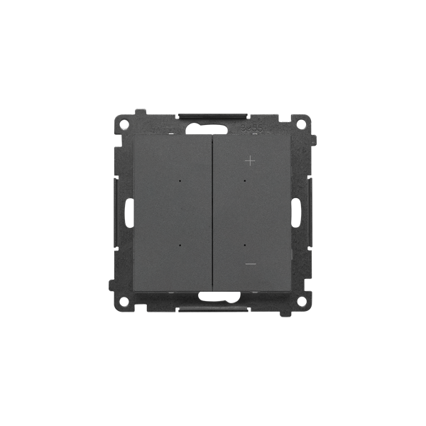 TESRGB1W.01/116 DIMMER RGB – Ściemniacz do pasków RGBW, sterowany smartfonem (moduł), Grafitowy mat - Simon 55