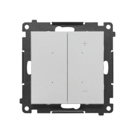 TESRGB1W.01/143 DIMMER RGB – Ściemniacz do pasków RGBW, sterowany smartfonem (moduł), Aluminium mat - Simon 55