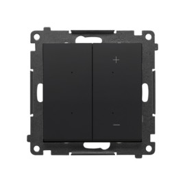 TESRGB1W.01/149 DIMMER RGB – Ściemniacz do pasków RGBW, sterowany smartfonem (moduł), Czarny mat - Simon 55