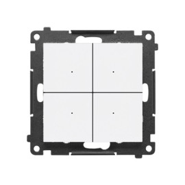 TENB1W.01/111 CONTROL B – Nadajnik bateryjny Wi-Fi, (moduł), Biały mat - Simon 55
