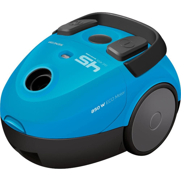 Sencor odkurzacz workowy SVC 45BL niebieski, ECO 850W (1400), poj.worka 1,5L [269167]