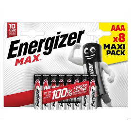 BATERIA ENERGIZER MAX AAA LR03 /8 eco