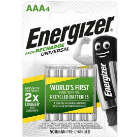 Akumulator AAA 500mAh UNIVERSAL (blister 4 szt.) Energizer