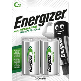 Akumulator C - POWER PLUS HR14/2 szt. 2500mAh Energizer 