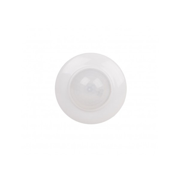 DR-07 czujnik ruchu PIR 360°, Un 230V AC, P 300W, montaż sufitowy, biały