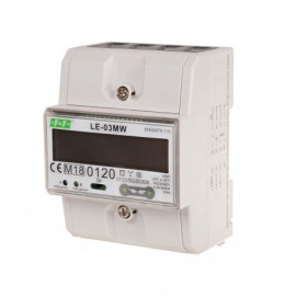 LE-03MW dwutaryfowy licznik energii elektrycznej, 3-fazowy, 2-kierunkowy z Modbus RTU, do pomairu bezpośredniego
