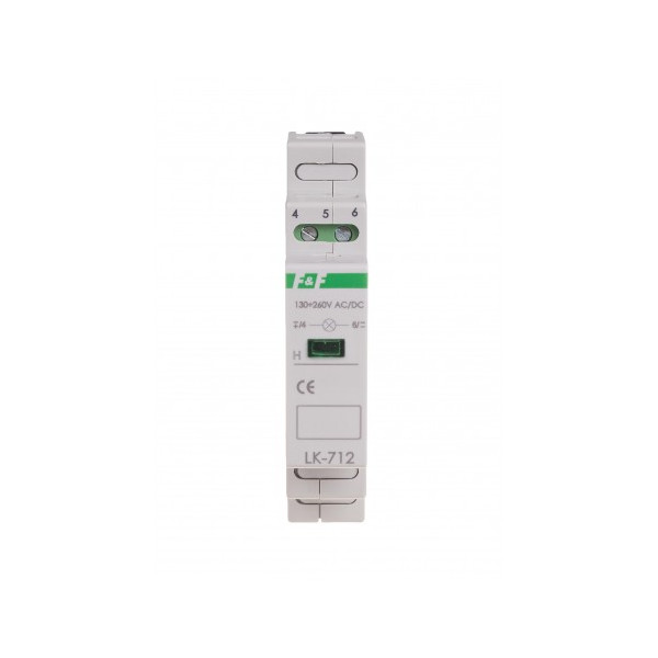 LK-712G-130-260V lampka kontrolna zasilania - jednofazowa LK-712 G 130÷260V