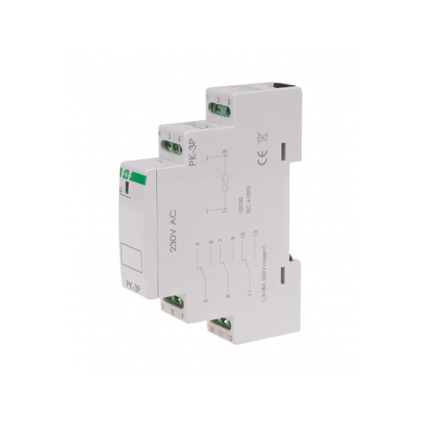 PK-3P-230V przekaźnik elektromagnetyczny PK-3P 230V