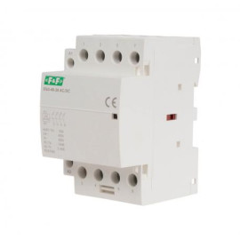 ST63-40-24ACDC Stycznik modułowy, montaż na szynie, styki 4xNO, 63A, 24V DC