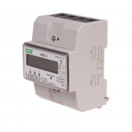 WZE-3 Trójfazowy licznik zużycia energii 80A,  MID