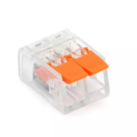 CN-C24/5 slim szybkozłączka 2x 0,5-4mm drut/linka (opak. 5 szt.)