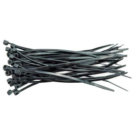 Opaska zaciskowa 3,6x280 czarna  (op.100), Elektro