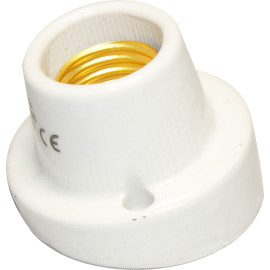Oprawka E27 porcelanowa natynkowa skośna, OP020