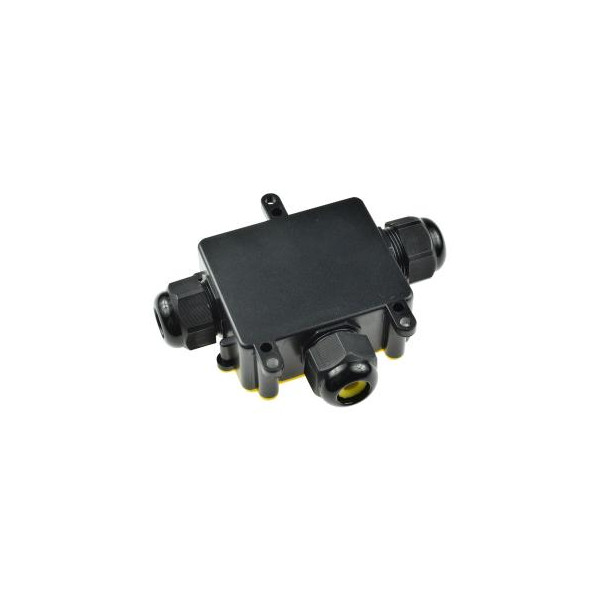 EL-M686-T Puszka łączeniowa z 3 dławnicami IP68 4mm 24A, Elektro
