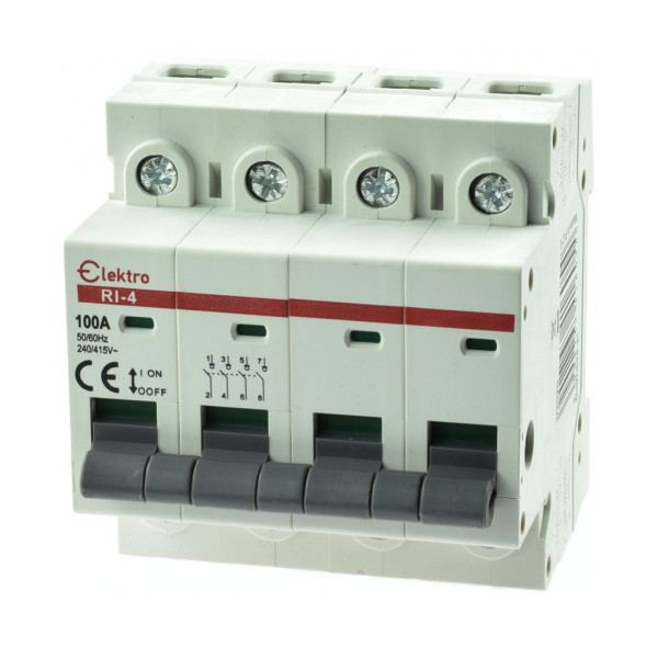 Rozłącznik izolacyjny  4P  100A, Elektro