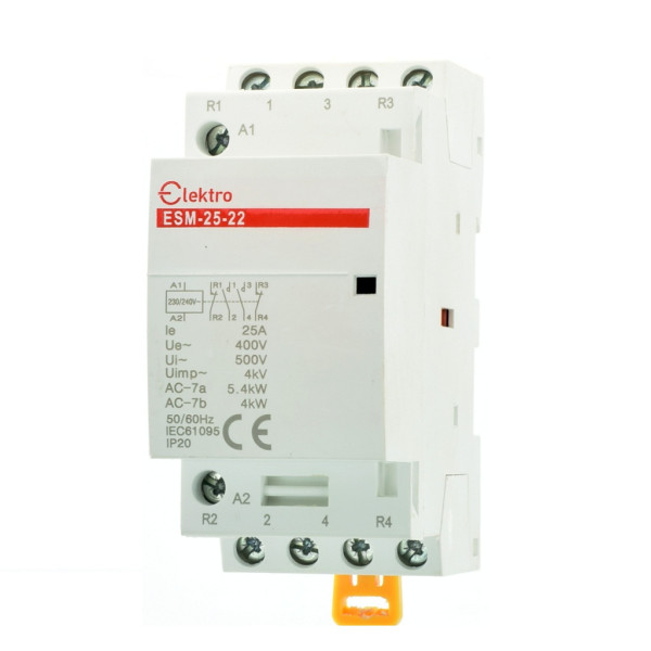 ESM-25-22 - stycznik ESM-25-22 2P 25A AC 230V, Elektro