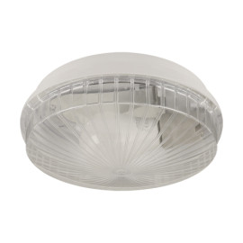 Plafon E27 śr. 23cm, IP20 - MONTE60 CLEAR I 04184 Ideus