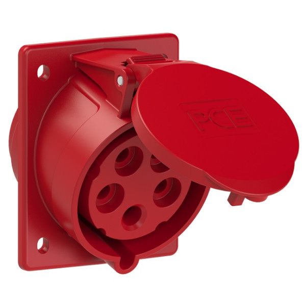 425-6 - GNIAZDO TABLICOWE SKOŚNE TWIST 32A 5P 400V 6h IP44/54