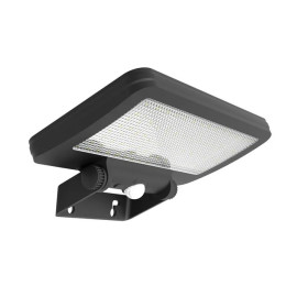 Solarny naświetlacz LED SUNSLIM SOLAR 5W 500lm z sensosem, IP65, biały neutralny - POL-LED-SUNSLIM-FL-5W-NW-S