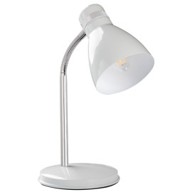 Lampa biurkowa E14 biała - ZARA HR-40 Kanlux Lampa biurkowa E14 biała - ZARA HR-40 Kanlux
