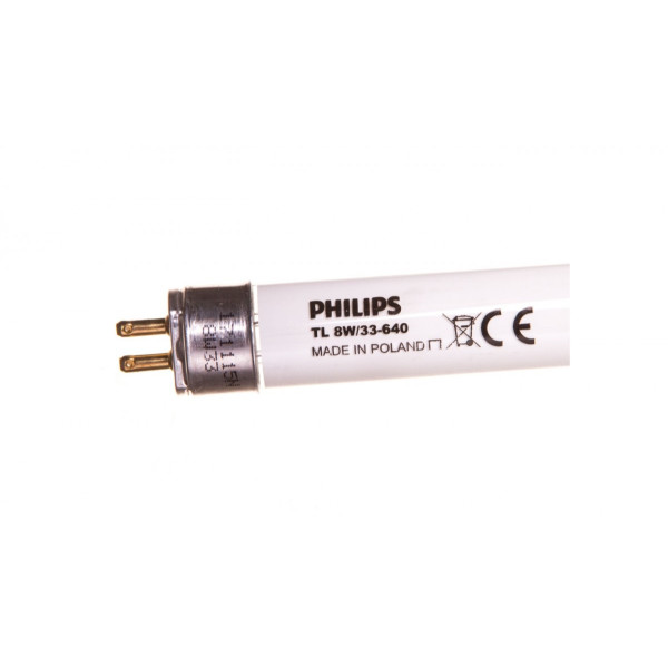 Świetlówka liniowa T5 - 8W 4000K (neutralna-biała) 288mm G5 - Philips