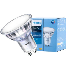 Źródło reflektorowe LED Corepro LEDspot 550lm GU10 840 120D